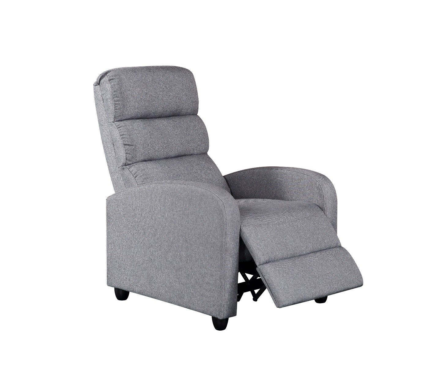 Bar Stools & Chairs Luxury Fabric Recliner Chair - Grey