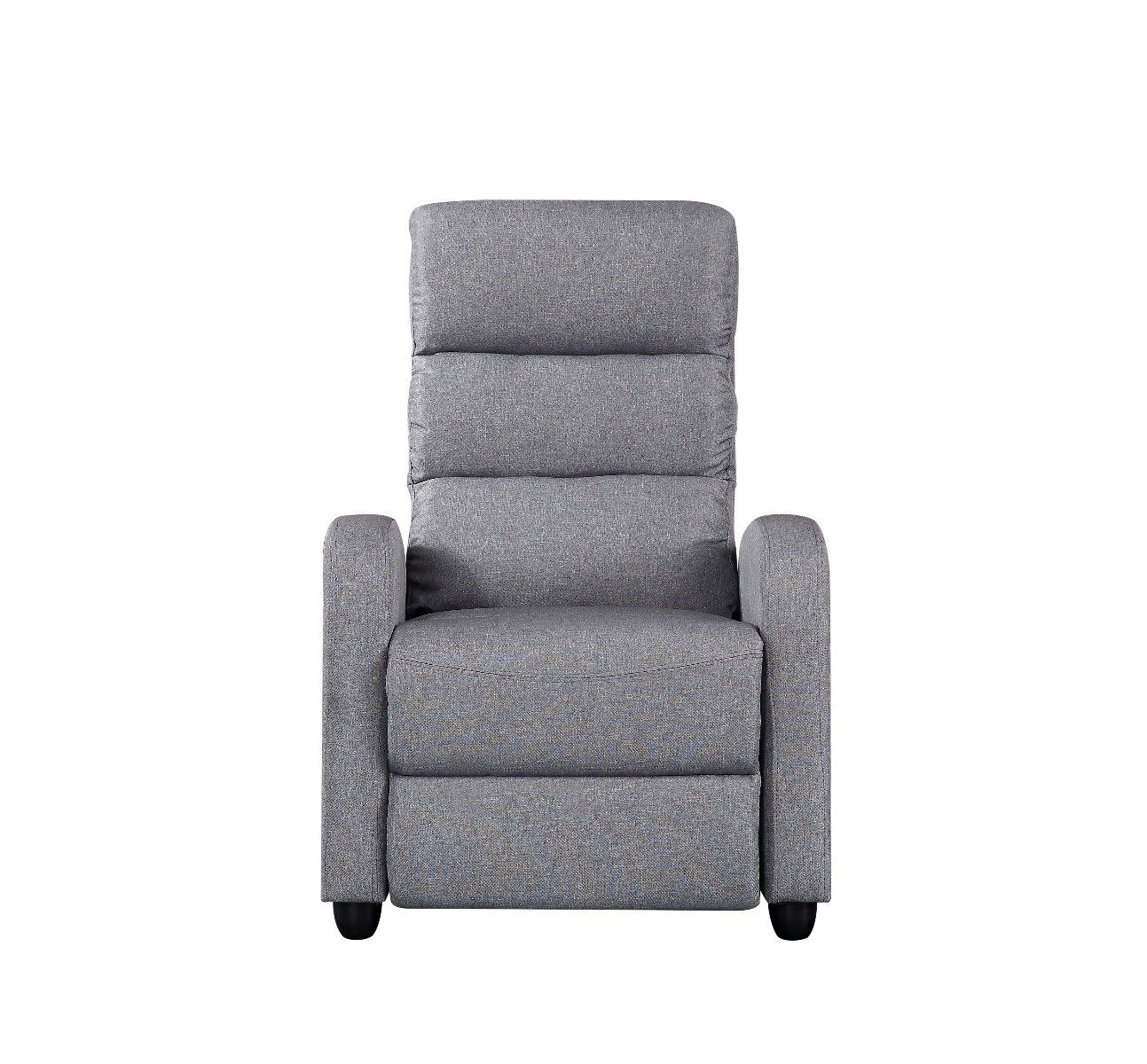 Bar Stools & Chairs Luxury Fabric Recliner Chair - Grey