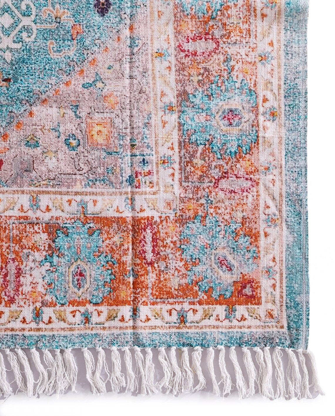 Luxury Rustic Cotton Wool Throw Blanket for Home Decor, Large Picnic Throw Rug