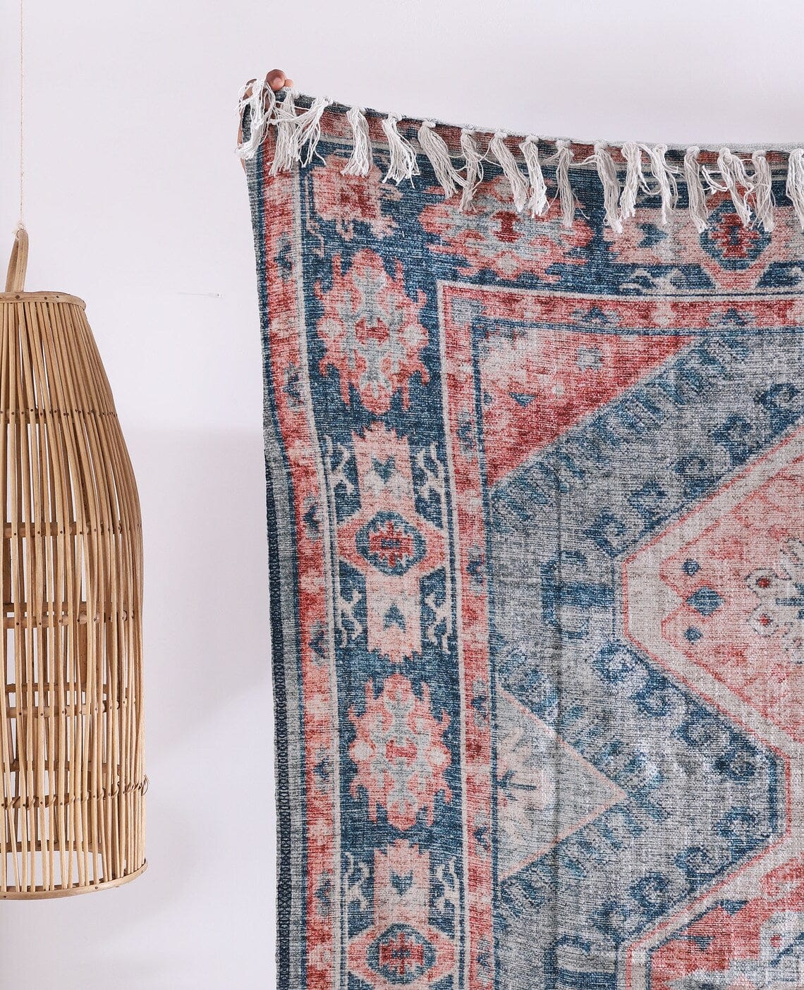 Luxury Rustic Cotton Wool Throw Blanket for Home Decor, Large Picnic Throw Rug