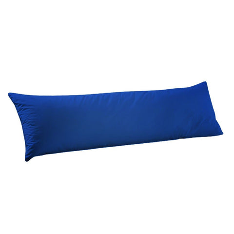 Luxury Slip Cotton Maternity Pregnancy Pillow 137Cm Navy