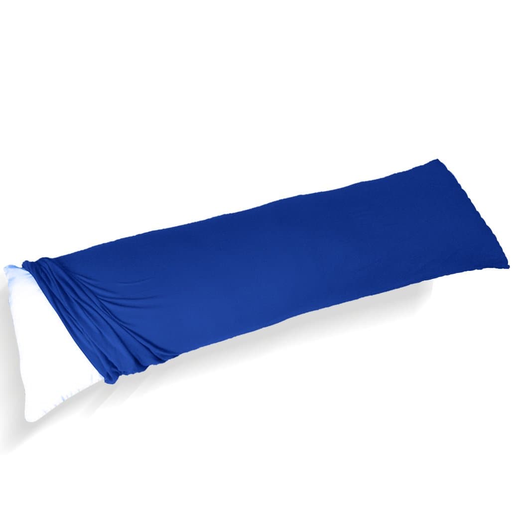 maternity supplies Luxury Slip Cotton Maternity Pregnancy Pillow 137Cm Navy
