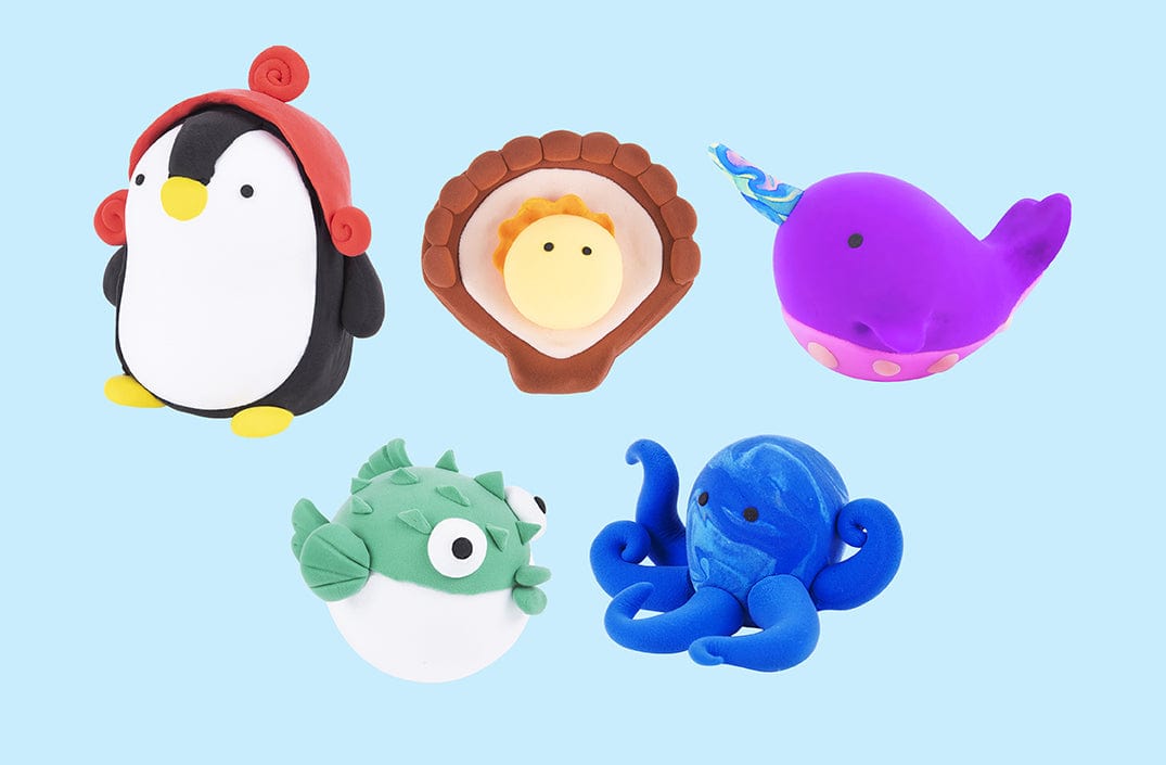 Magic Air Dry Clay - 12 Colour