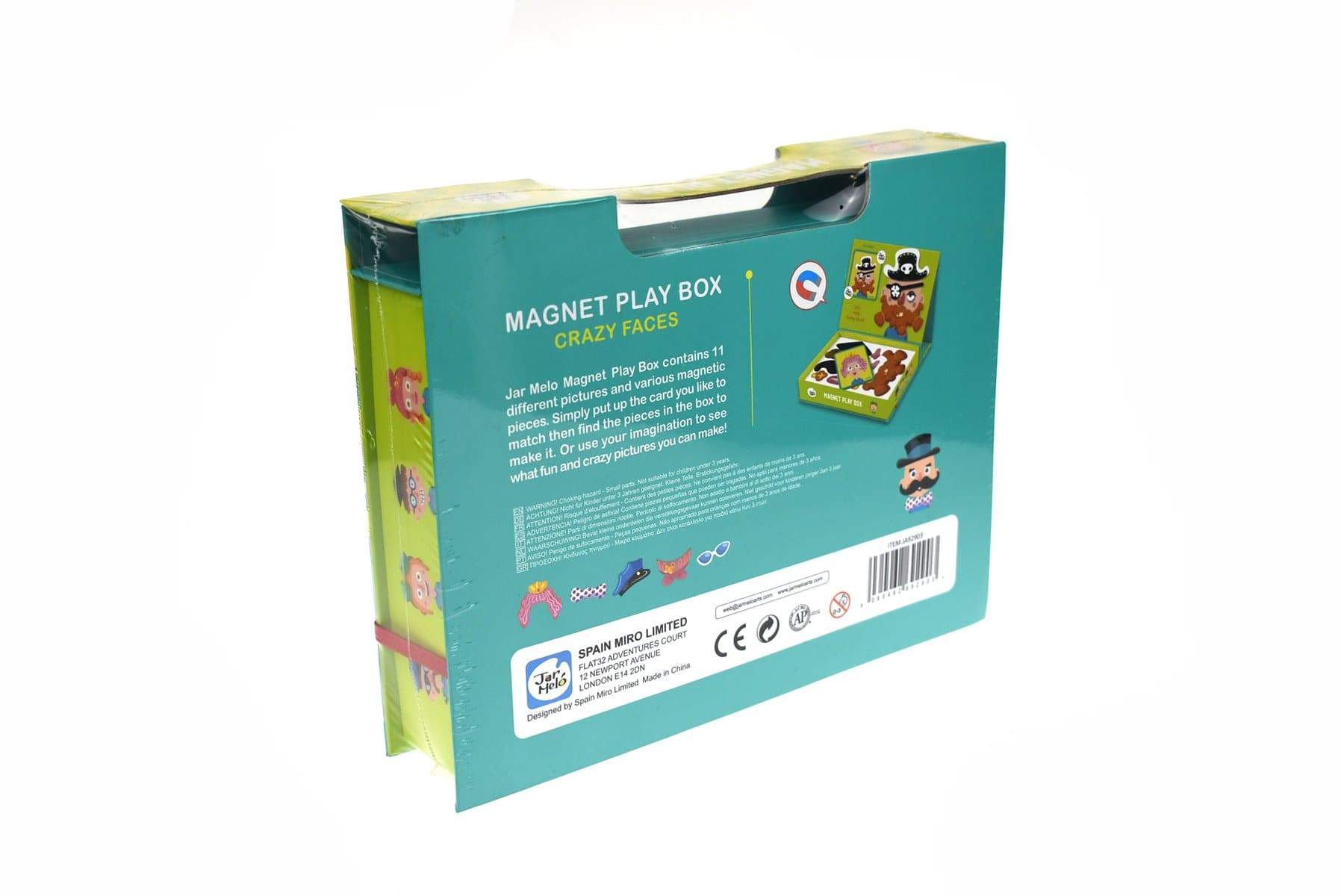 toys for infant Magnet Play Box - Crazy Faces