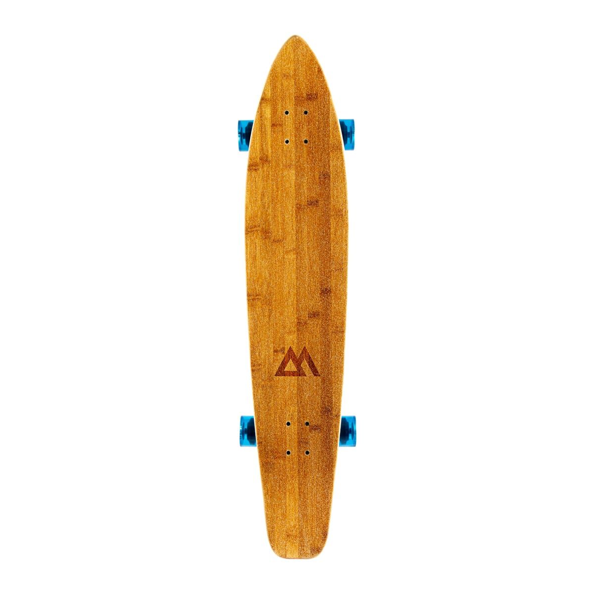 Magneto 44 Inch Kicktail Longboard Skateboard - Blue
