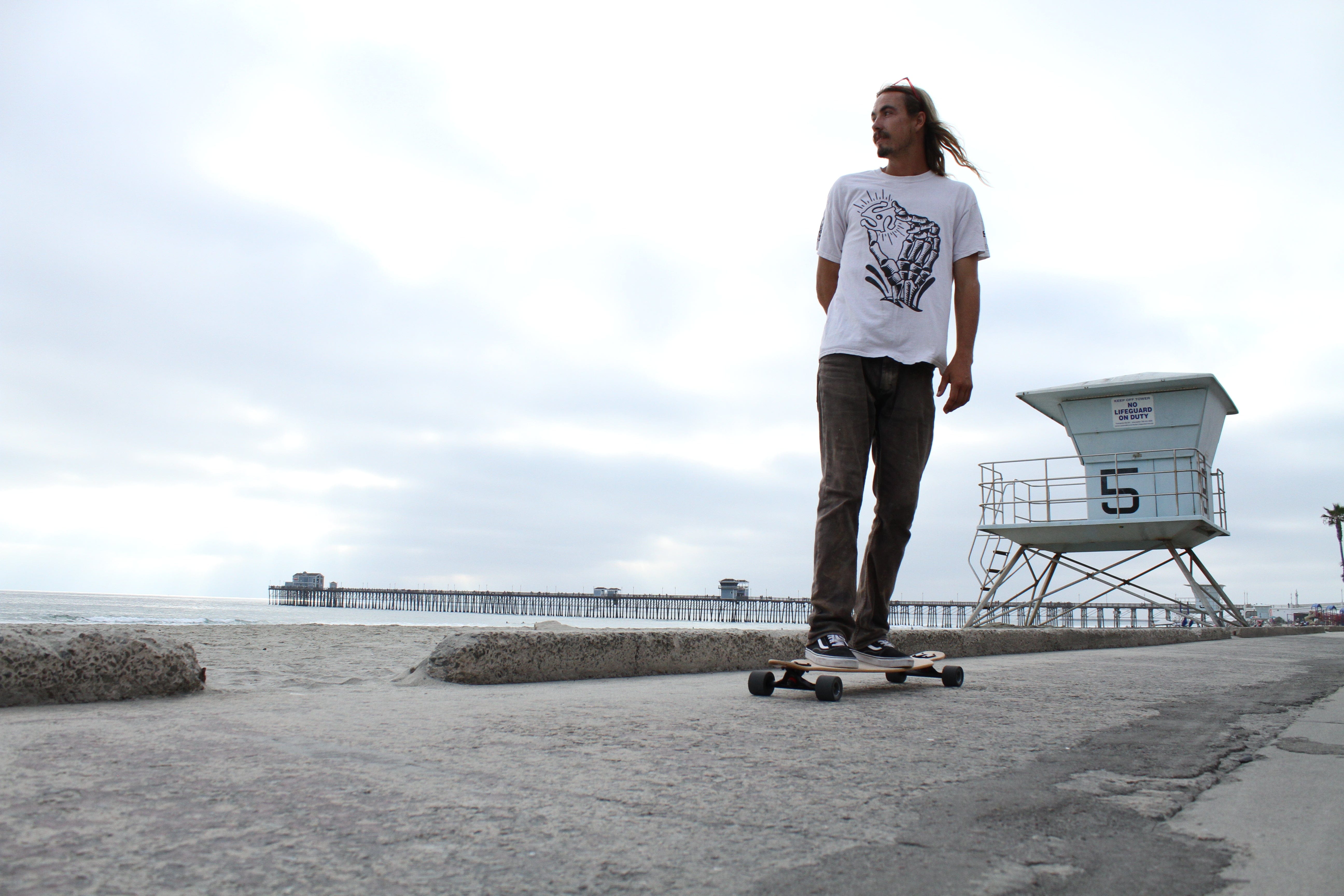 Magneto Bamboo Longboard