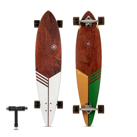 Magneto Pintail Swallow Longboard Skateboard