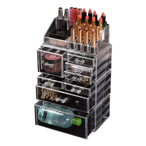 Makeup Organizer Storage Jewellery Box Acrylic