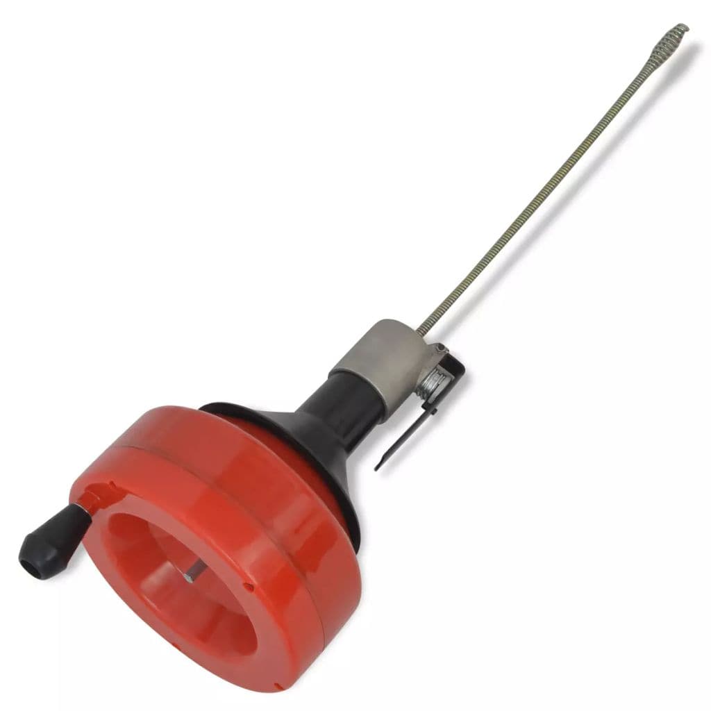 vidaxl20- Manually/Drill Operated Pipe Cleaner 8 m