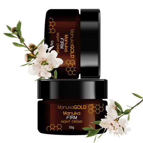 Manuka Firm Night Cream - Revitalize with Manuka Honey, Kakadu Plum, and Hyaluronic Acid