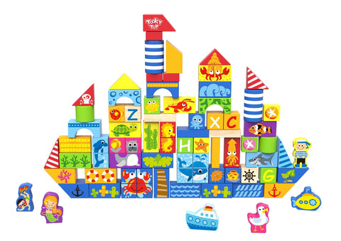 Marine Building Blocks 80Pcs