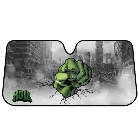 Auto Accessories Marvel Avengers Sun Shade [150cm x 70cm] - HULK