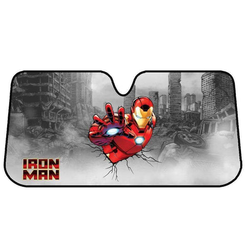 Auto Accessories Marvel Avengers Sun Shade [150cm x 70cm] - IRON MAN