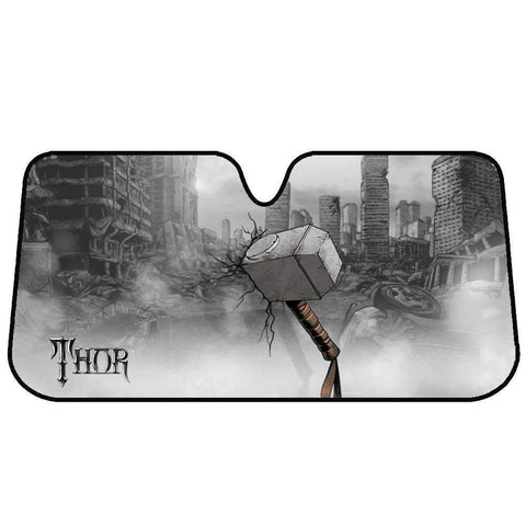 Auto Accessories Marvel Avengers Sun Shade [150cm x 70cm] - THOR