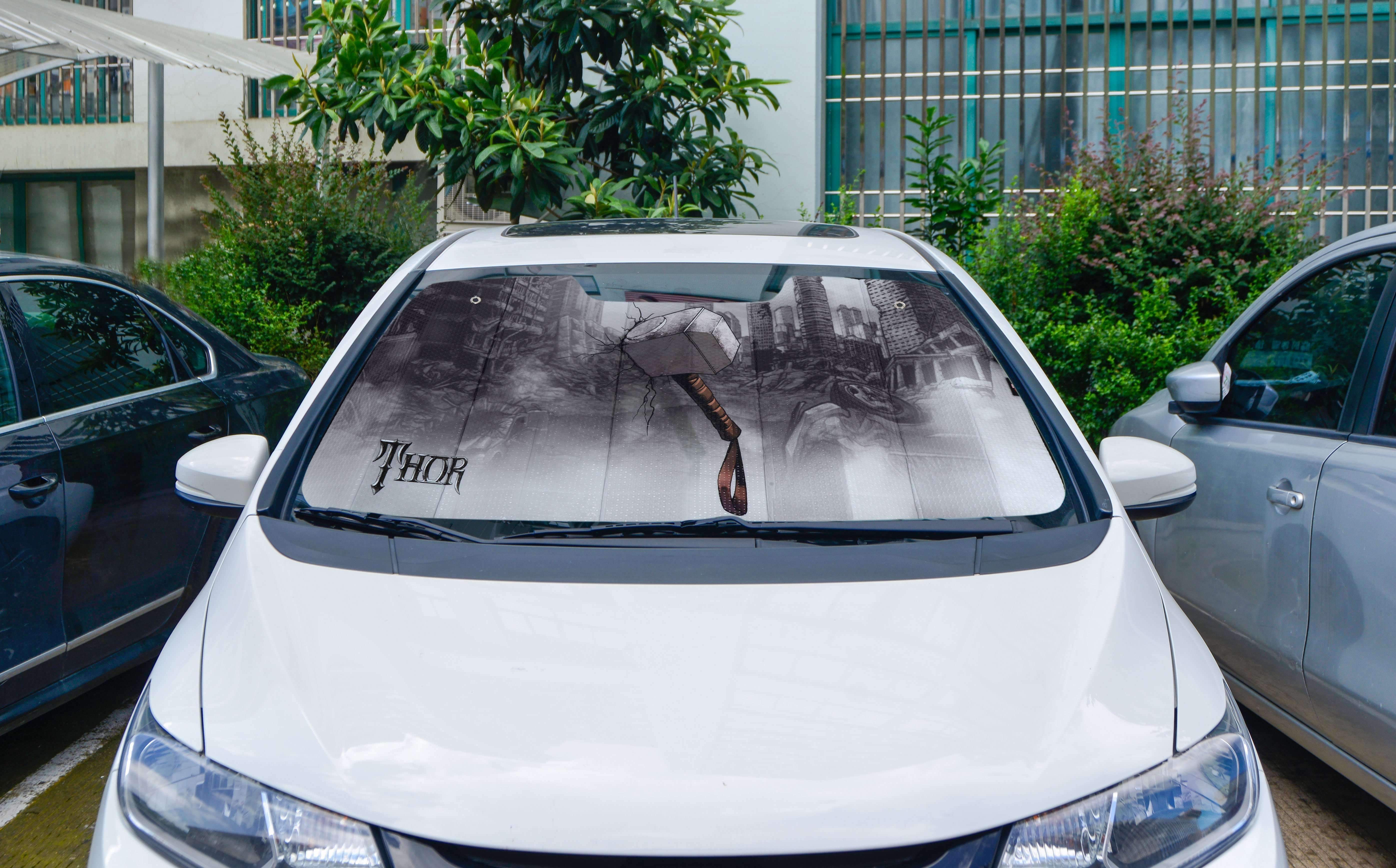 Auto Accessories Marvel Avengers Sun Shade [150cm x 70cm] - THOR