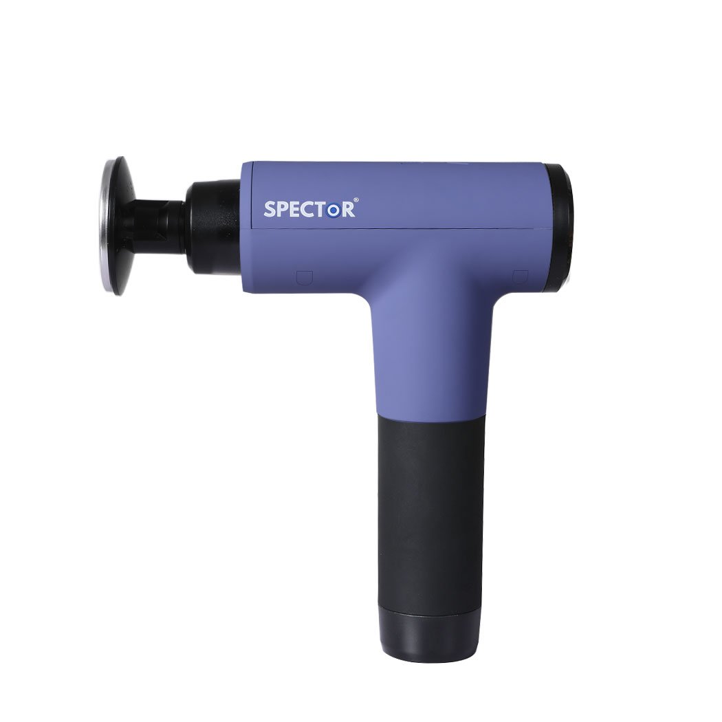 health fitness&sport Massager Gun 8 Head Purple