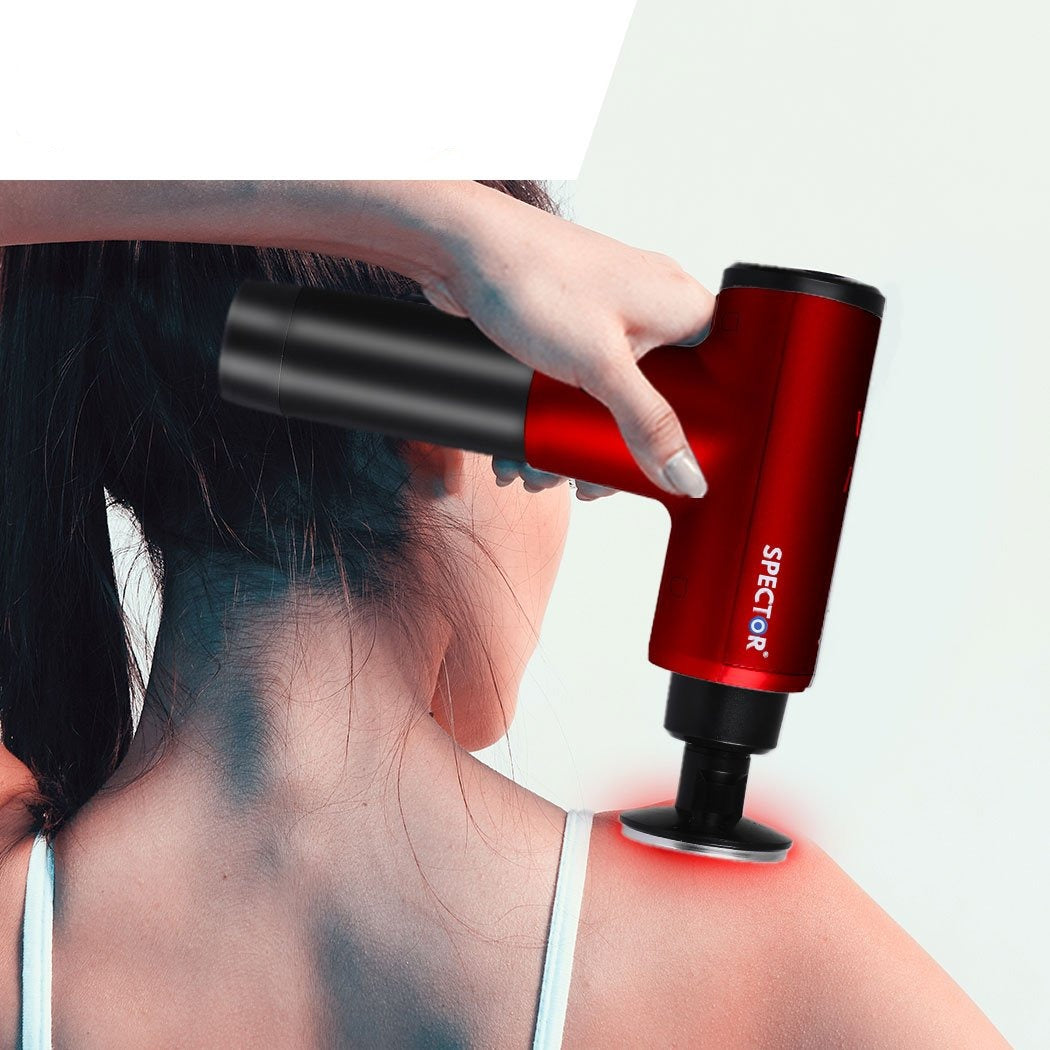health fitness&sport Massager Gun 8 Head Red