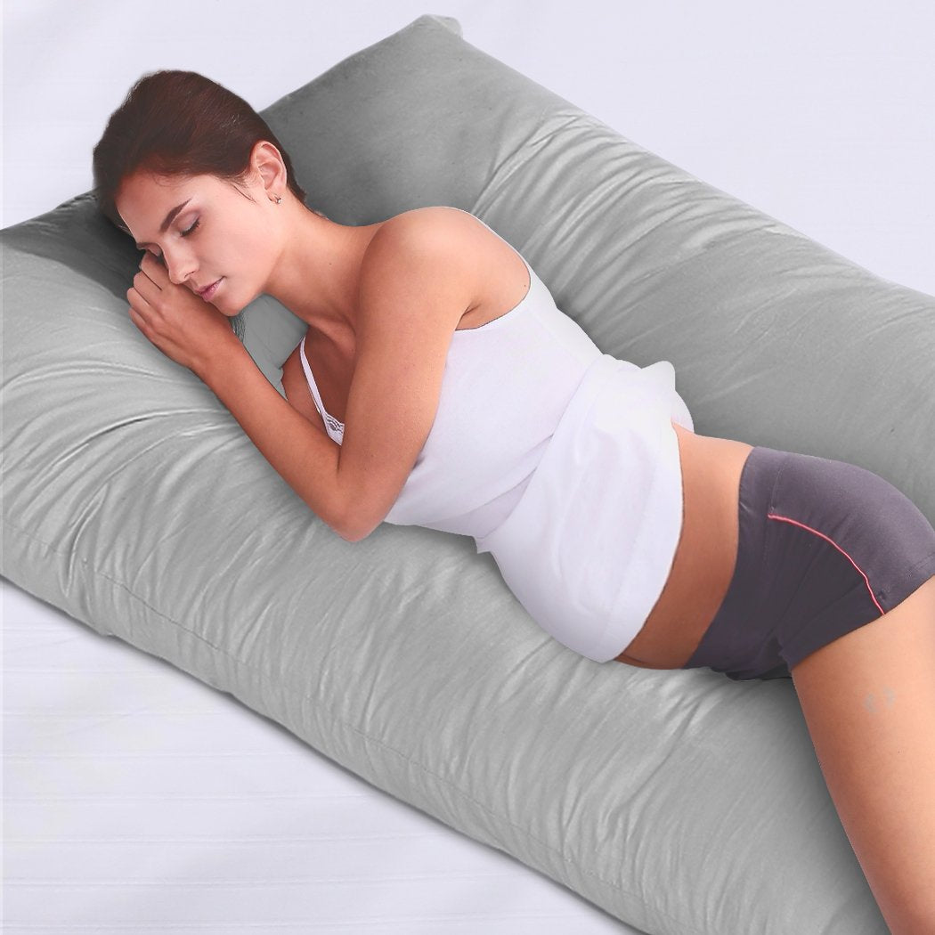 Bedding Maternity Pregnancy Pillow Cases Grey