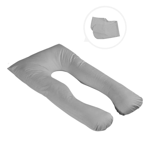 Bedding Maternity Pregnancy Pillow Cases Grey