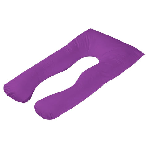 Maternity Pregnancy Pillow Cases Purple