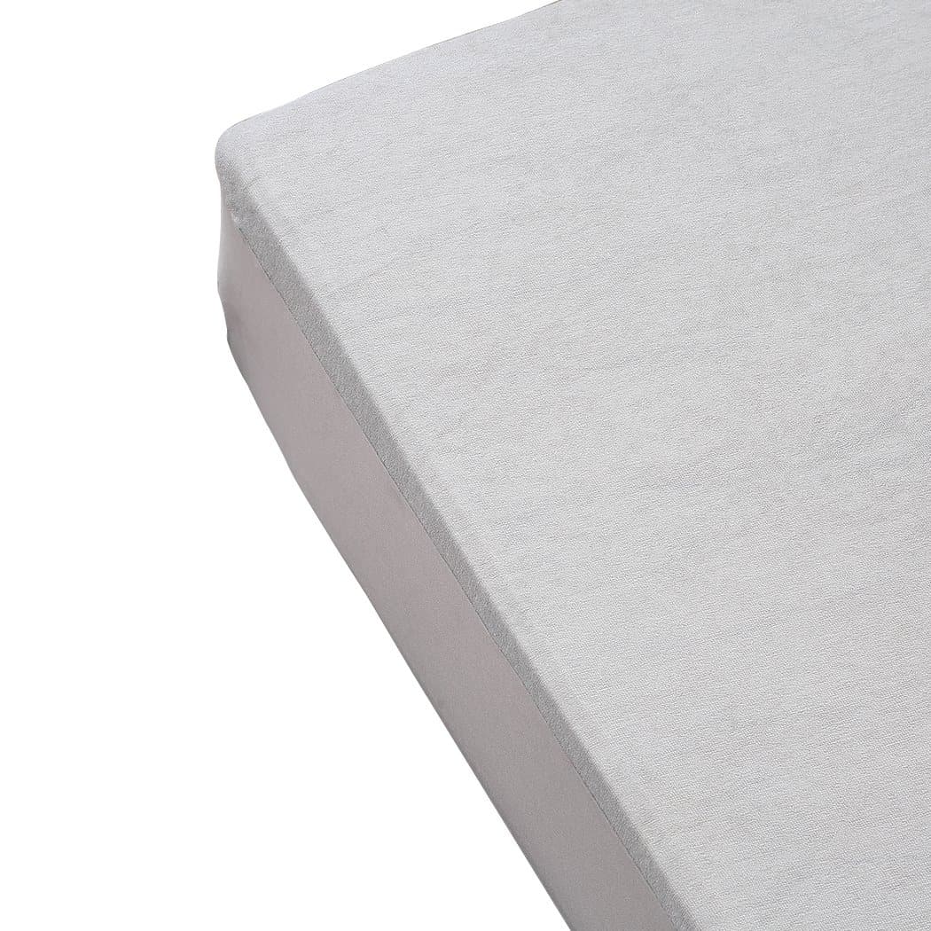 bedding Mattress Protector Fitted Sheet Cover Waterproof Cotton Fibre Double