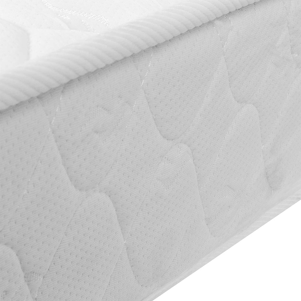 Mattress Spring Coil Bonnell Bed Sleep Foam Medium Firm Single 13CM