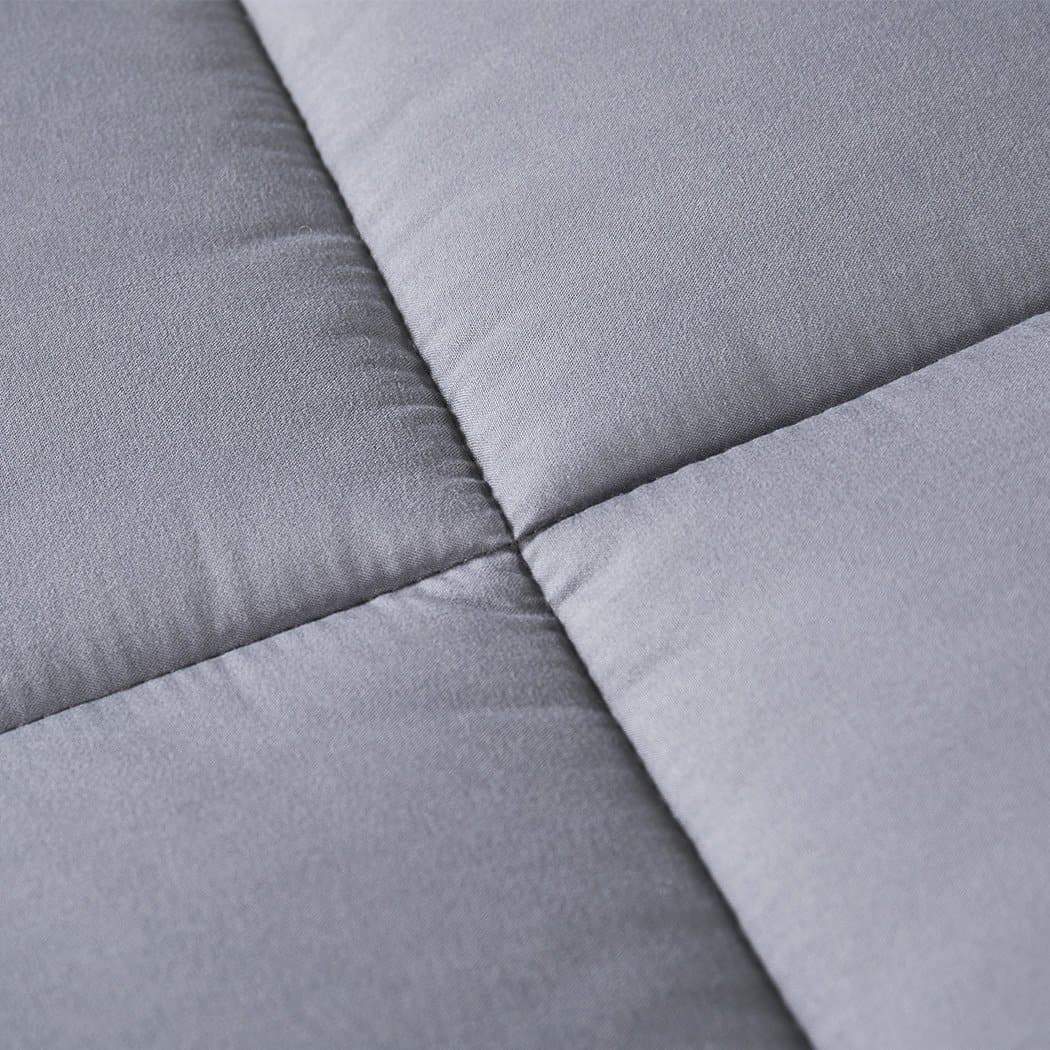 bedding Mattress Topper Bamboo Fibre Luxury Pillowtop Mat Protector Cover Queen