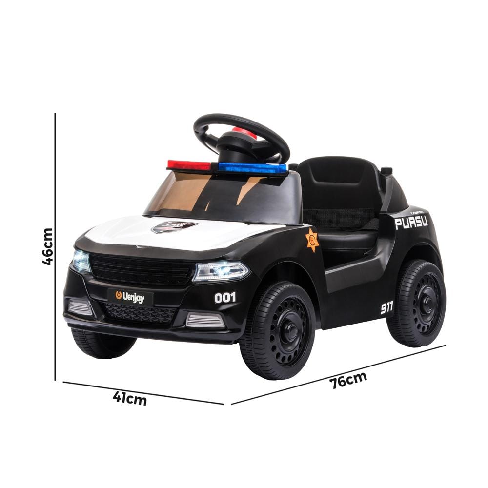 Mazam Kids Ride On Car Electric Toys Inspired Patrol Police Gift for Toddlers