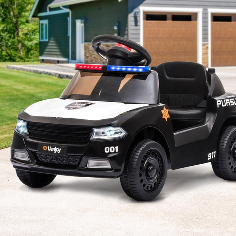 Mazam Kids Ride On Car Electric Toys Inspired Patrol Police Gift for Toddlers