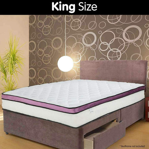 Laura Hill Memory Foam Cool Gel Infused King Mattress