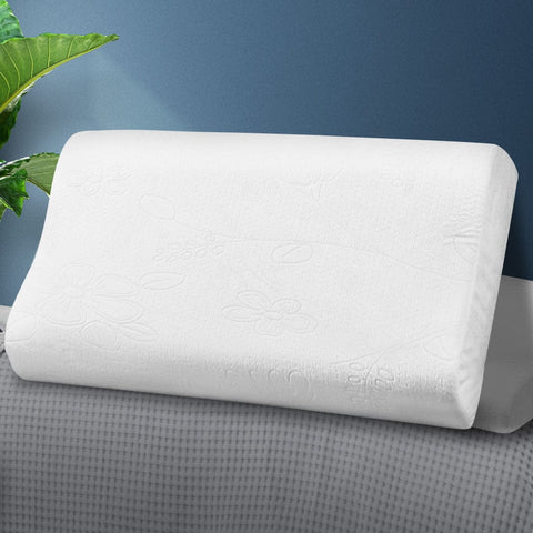 Memory Foam Pillow Removable Cover Sleep Down Luxurious B-shape