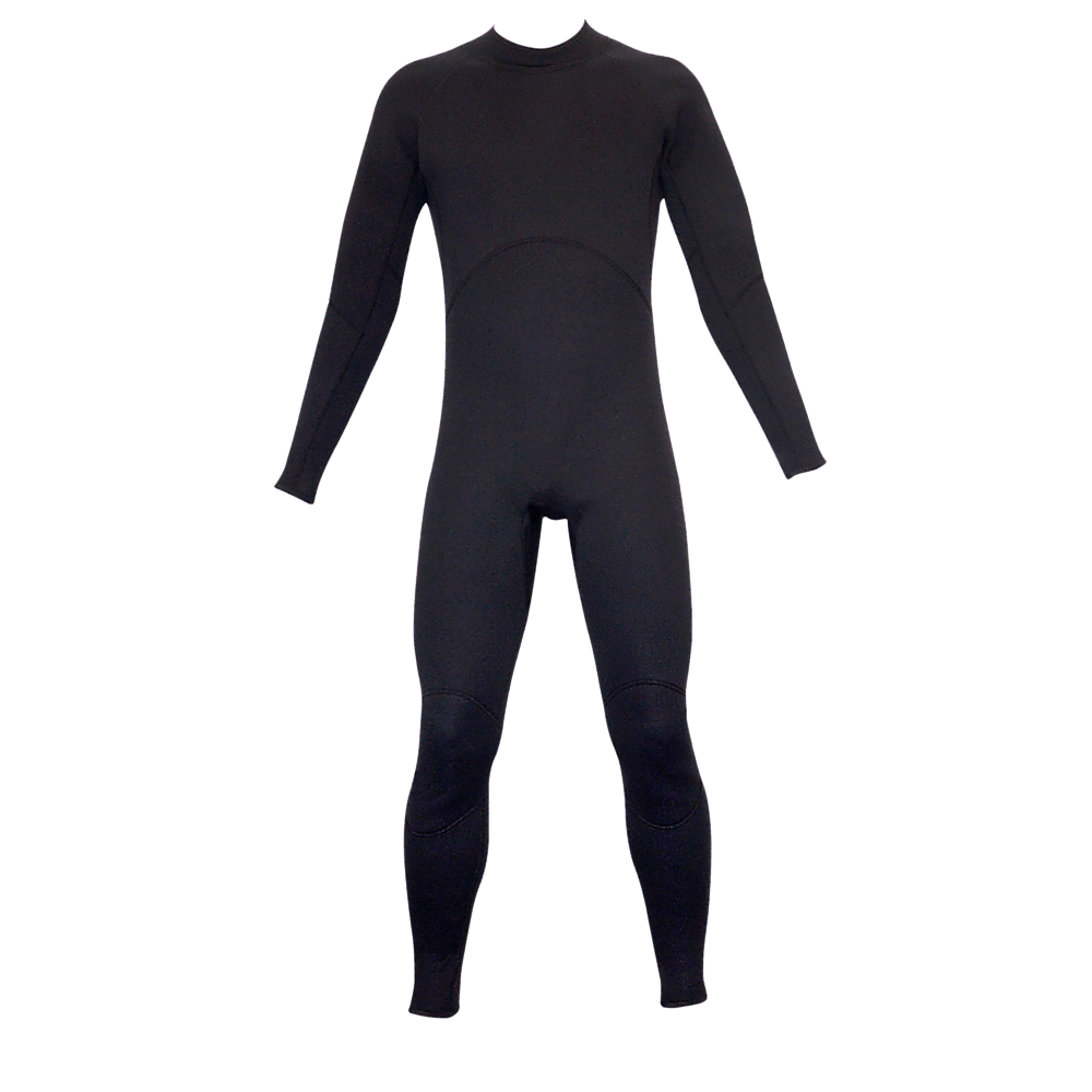 Mens Steamer Wetsuit Long Sleeve/Leg 3mm Neoprene Wet Suit - Large