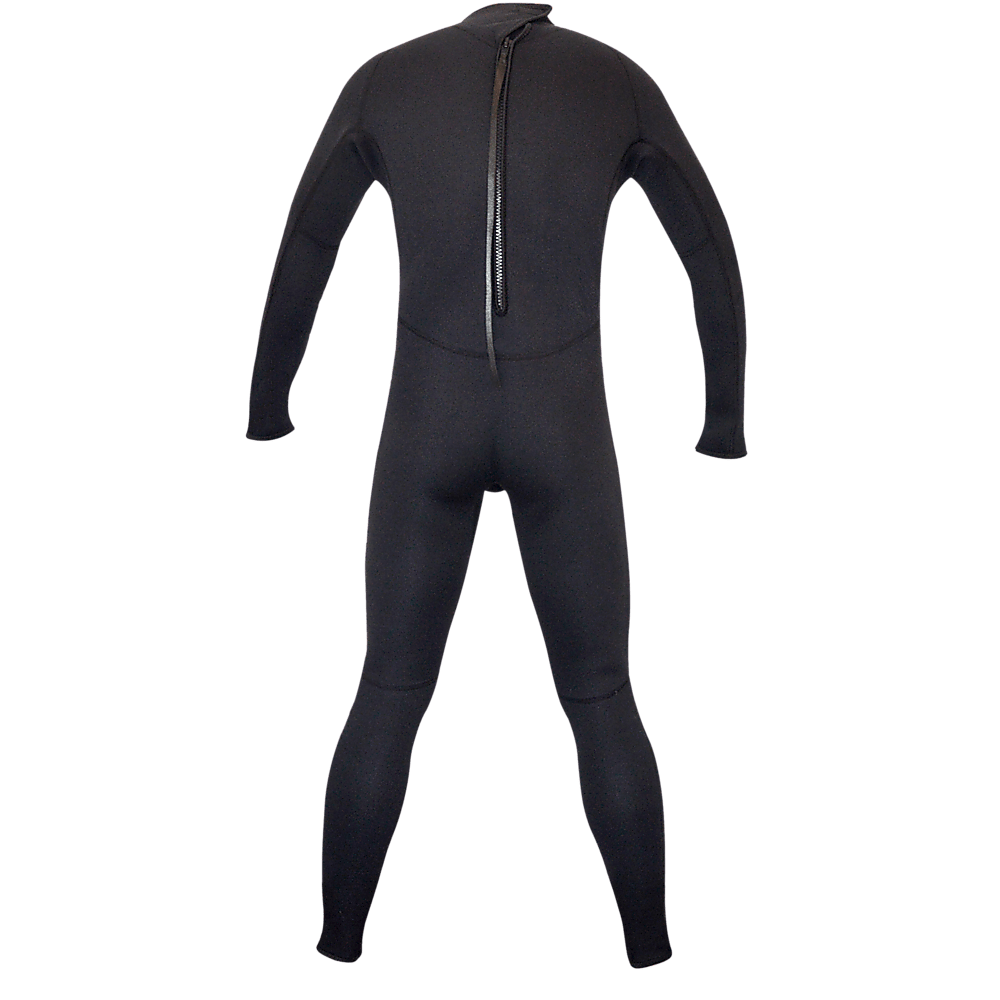 Mens Steamer Wetsuit Long Sleeve/Leg 3mm Neoprene Wet Suit - Large