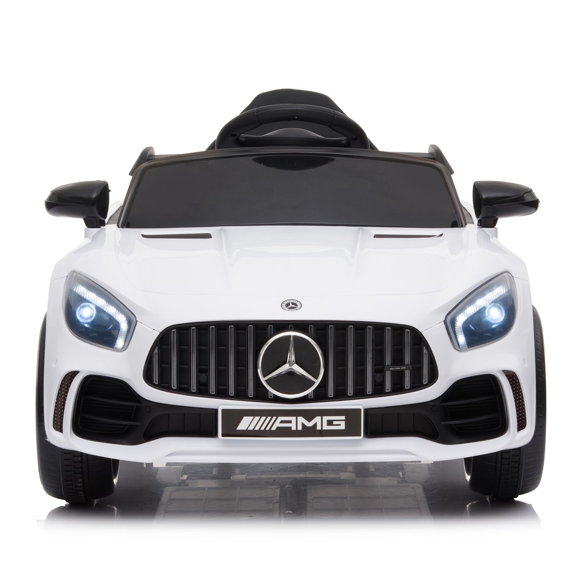 outdoor toys Mercedes Benz Licensed Kids Electric Ride On Car Remote Control White
