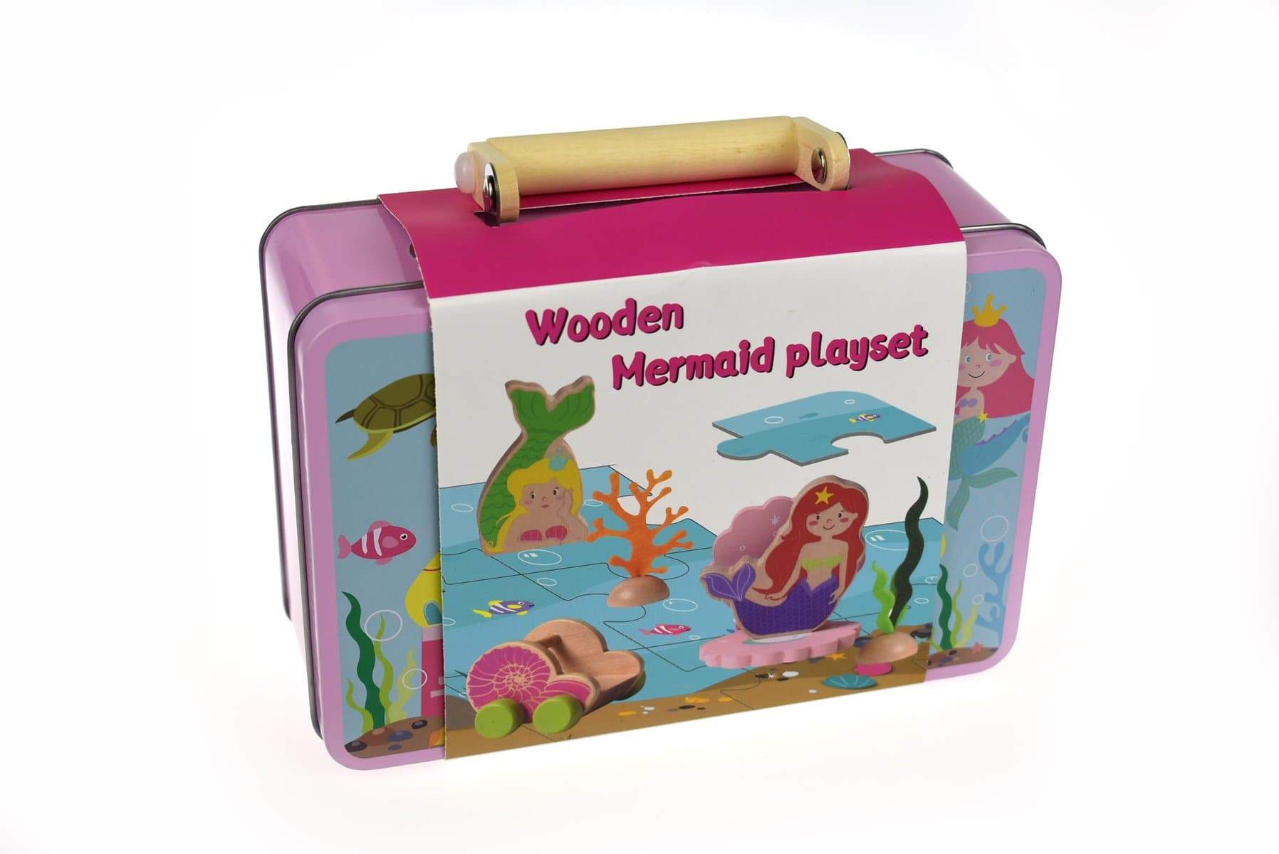 toys for infant Mermaid Playset In Tin Case