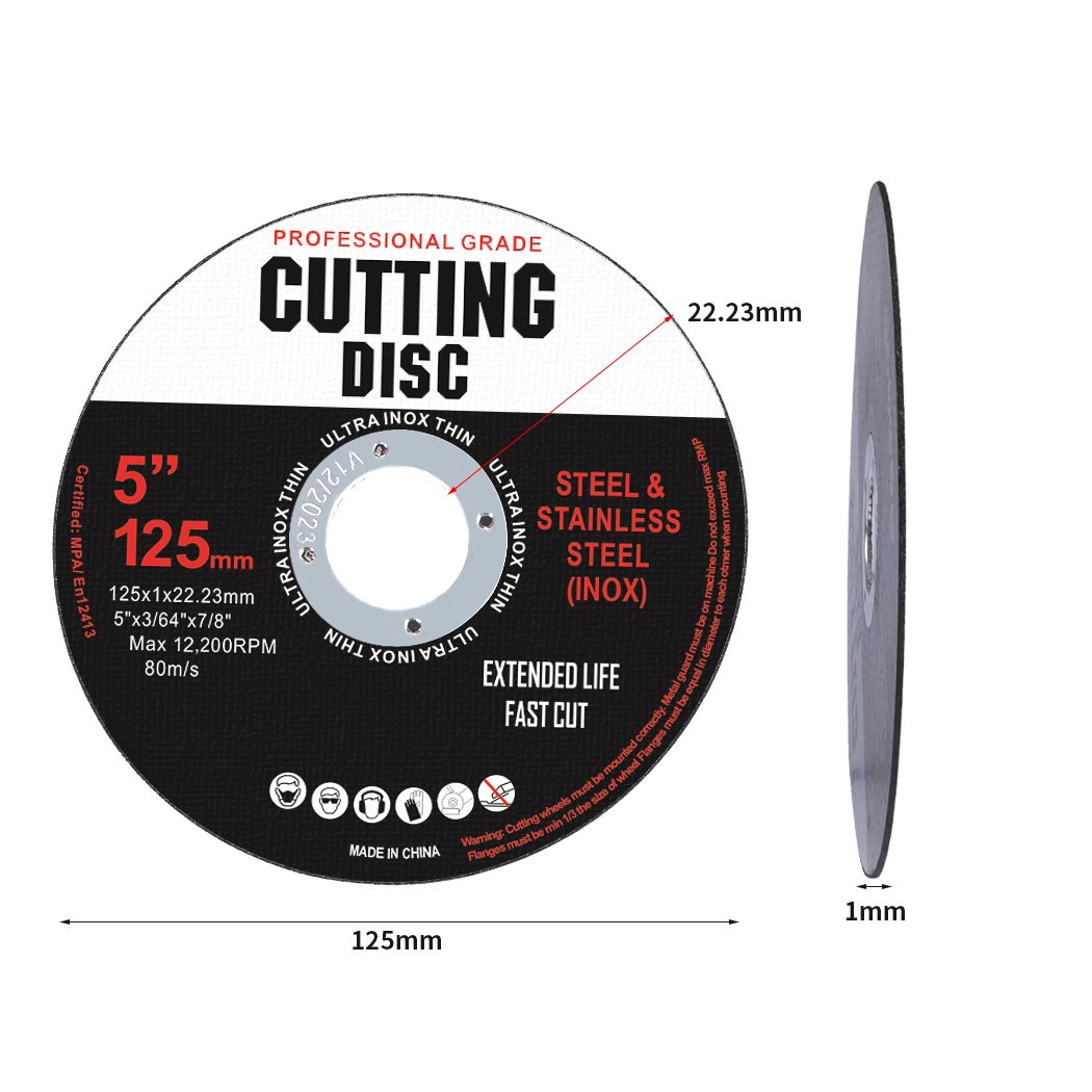 Cutting Discs Metal Cut Off Wheel Angle Grinder 200PCS