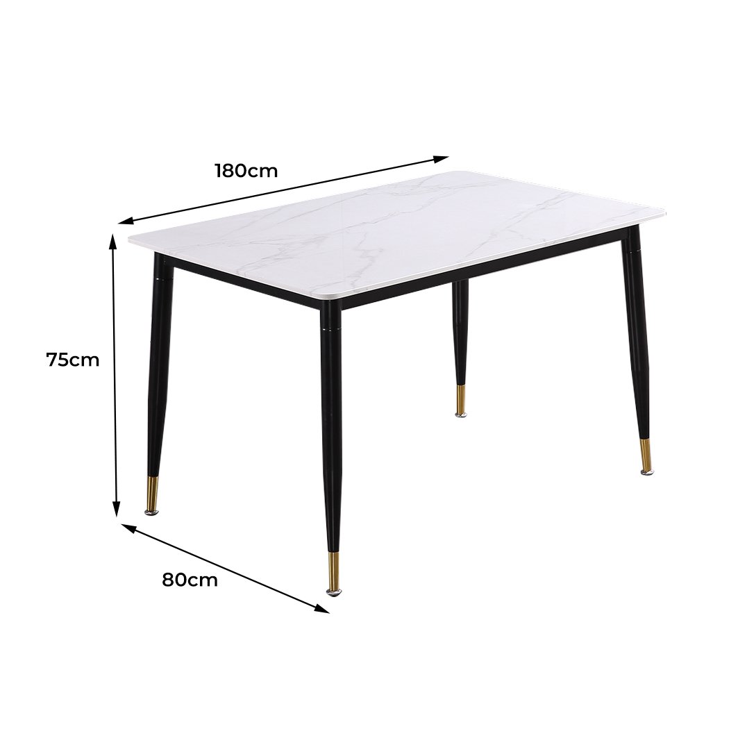 dining table Metal Dining Table Legs Steel White