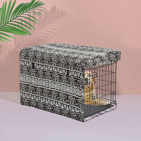 pet products Metal Dog Kennel Black 40"