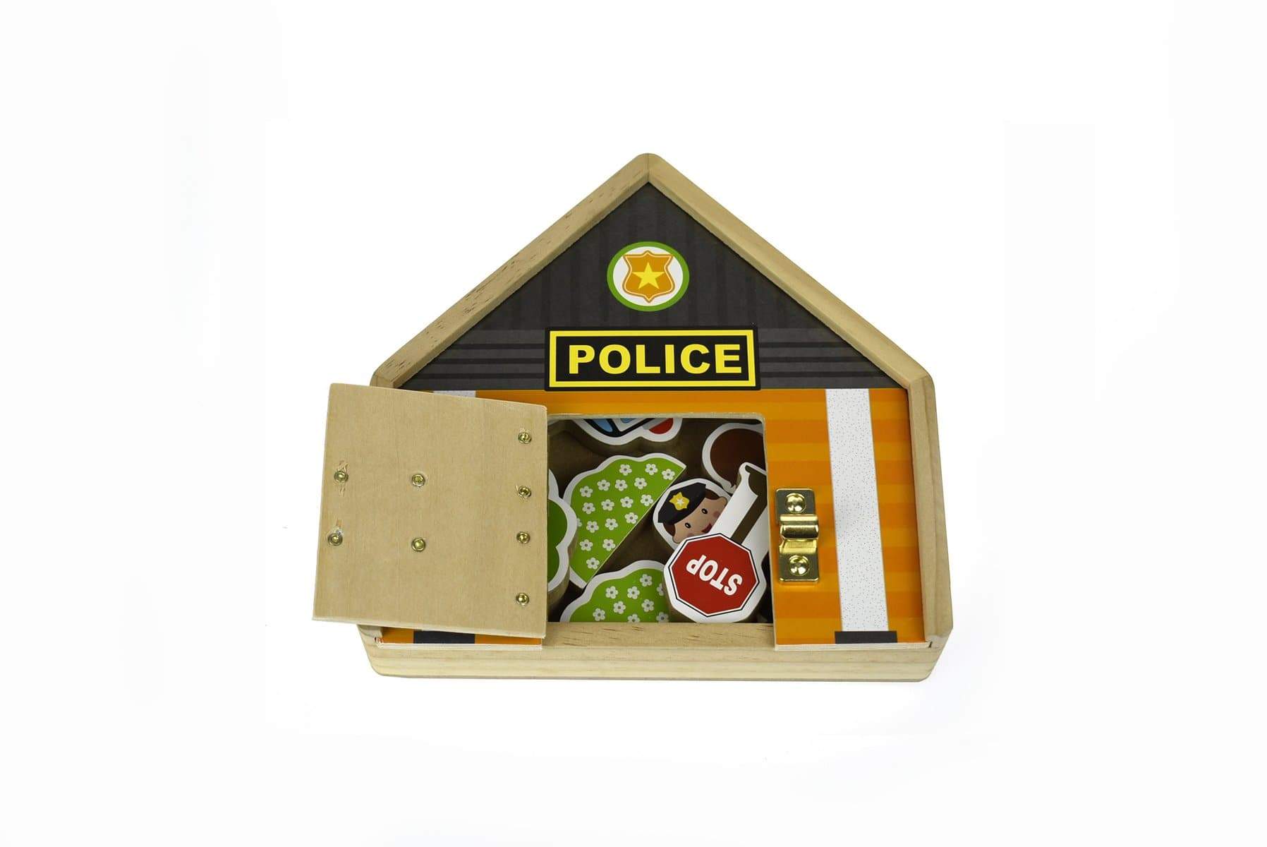 toys for infant Metal Latch Playset - Police