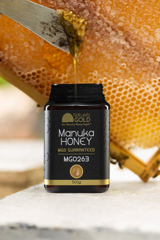 Medicinal Strength of 100% Raw Manuka Honey with MGO 263