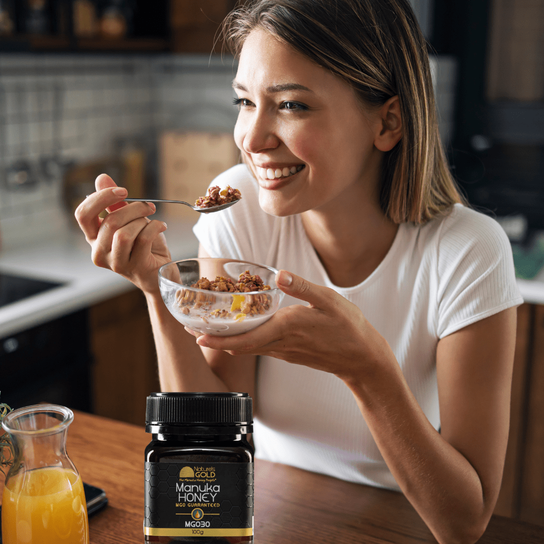 MGO 30 -100% RAW AUSTRALIAN MANUKA HONEY - Ideal to use as a natural sweetener or table honey. SALE 15% OFF