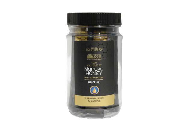 MGO 30 Honey sachets in Canister (10 pack)