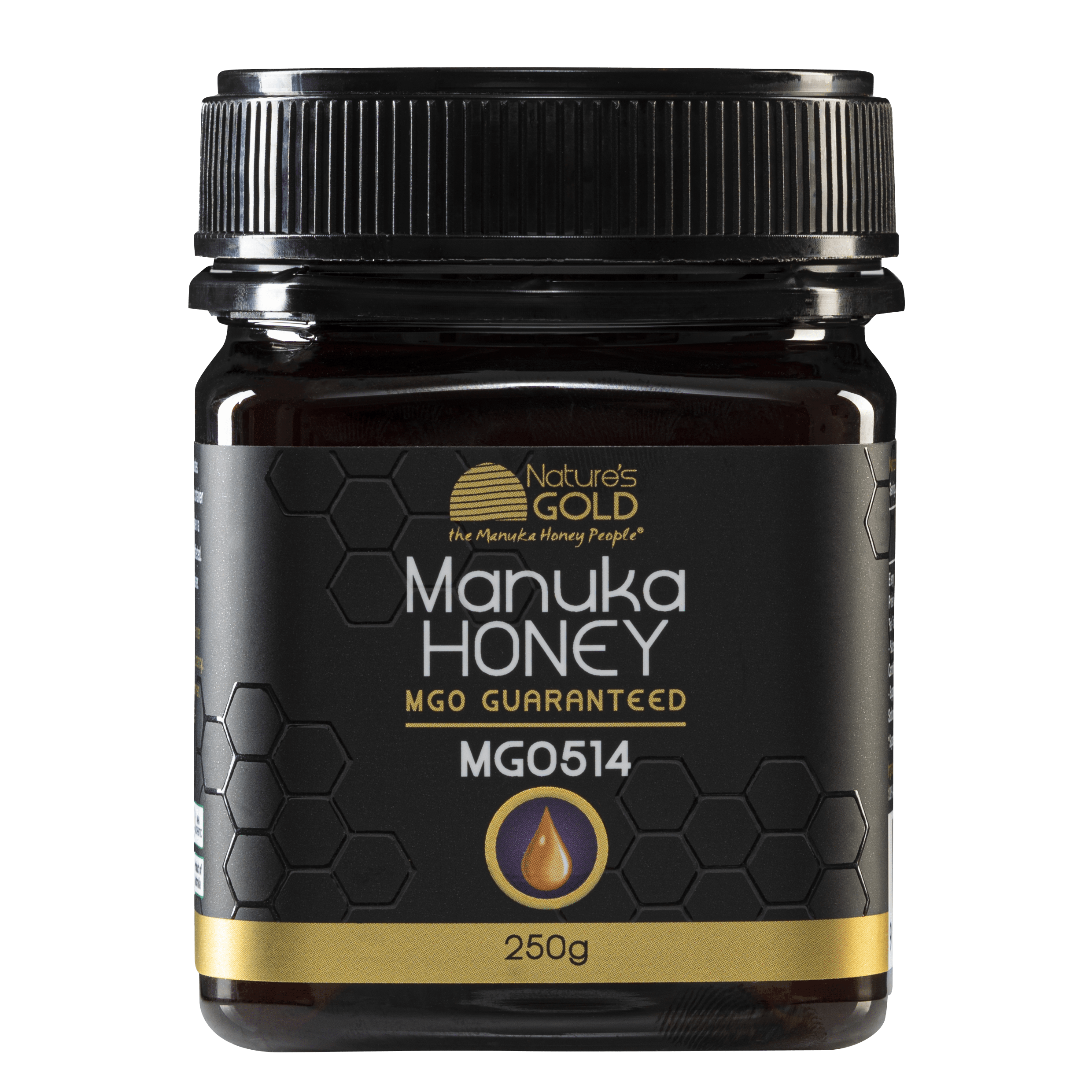 MGO 514 - 100% RAW AUSTRALIAN MANUKA HONEY - High strength to help fight infection taken orally or applied topically