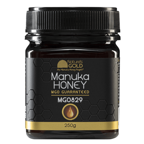 MGO 829 - 100% RAW AUSTRALIAN MANUKA HONEY - Hospital grade, high antibacterial properties