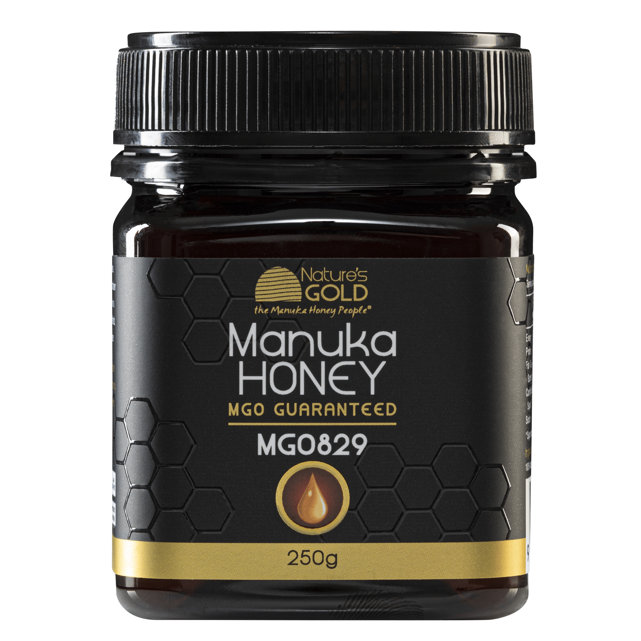 MGO 829 - 100% RAW AUSTRALIAN MANUKA HONEY - Hospital grade, high antibacterial properties