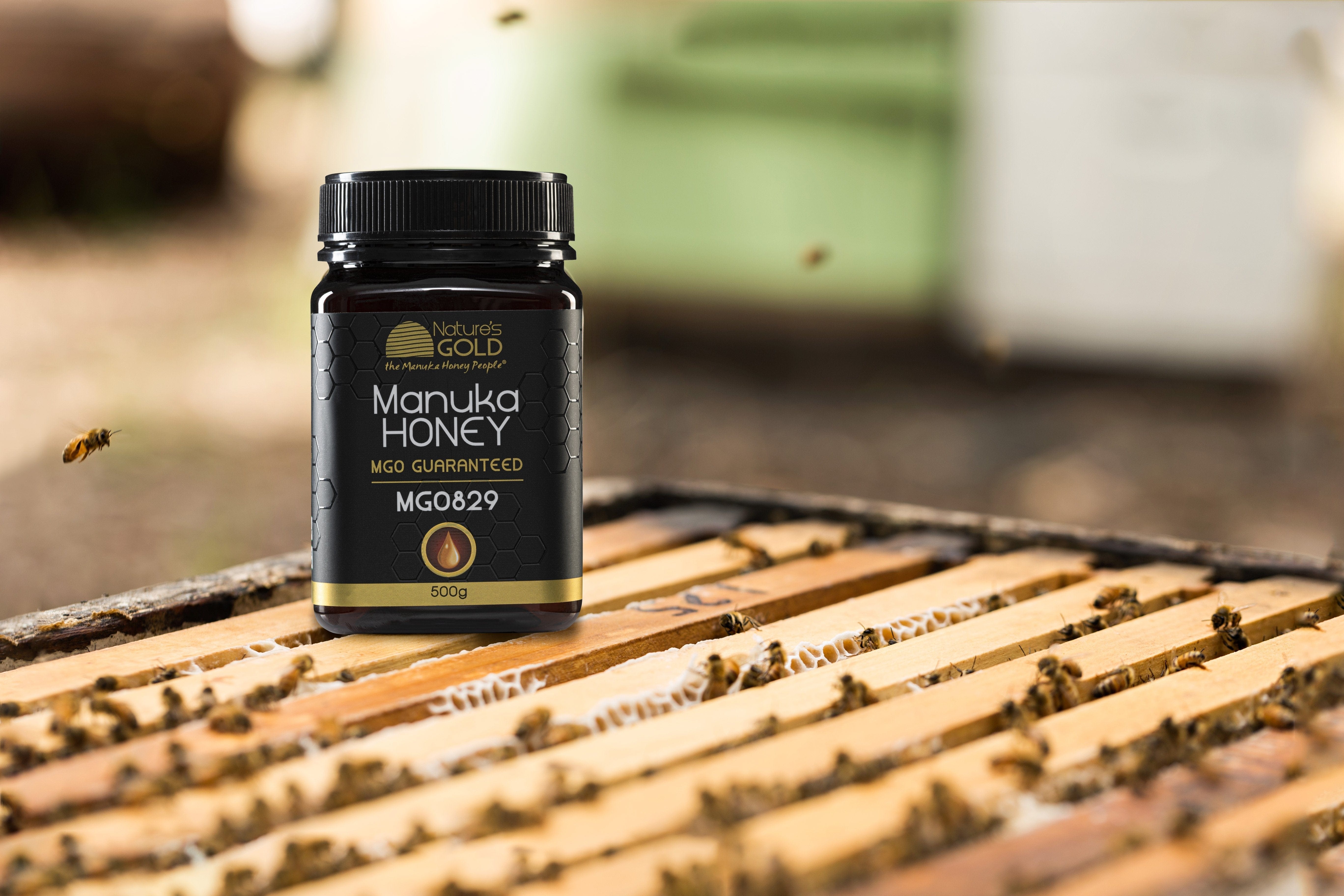 MGO 829 - 100% RAW AUSTRALIAN MANUKA HONEY - Hospital grade, high antibacterial properties