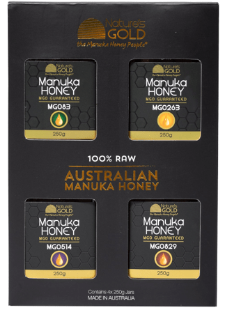 MGO 829 - 100% RAW AUSTRALIAN MANUKA HONEY - Hospital grade, high antibacterial properties