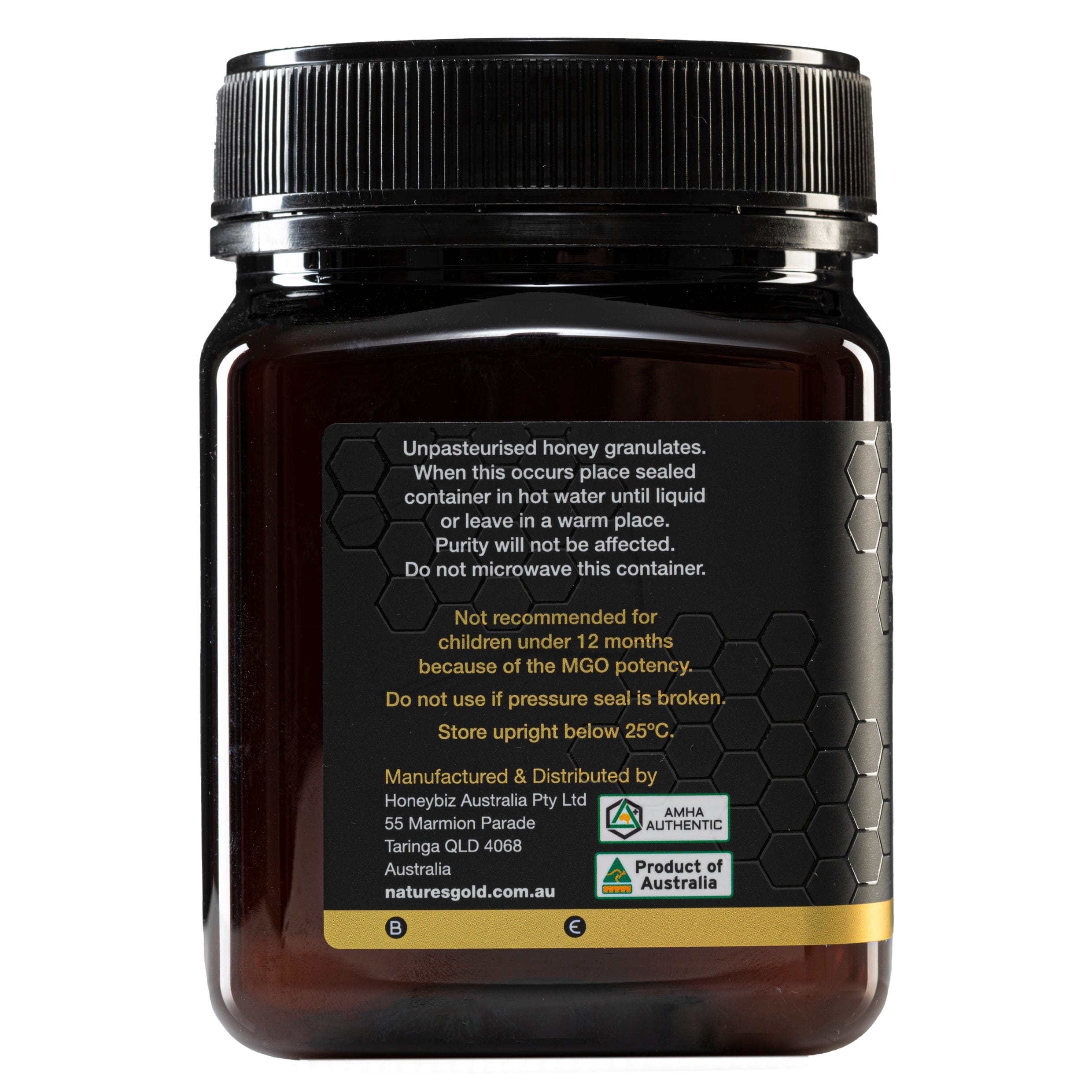 MGO 83 - 100% RAW AUSTRALIAN MANUKA HONEY -Take Daily to boost immunity.  SALE 15% OFF