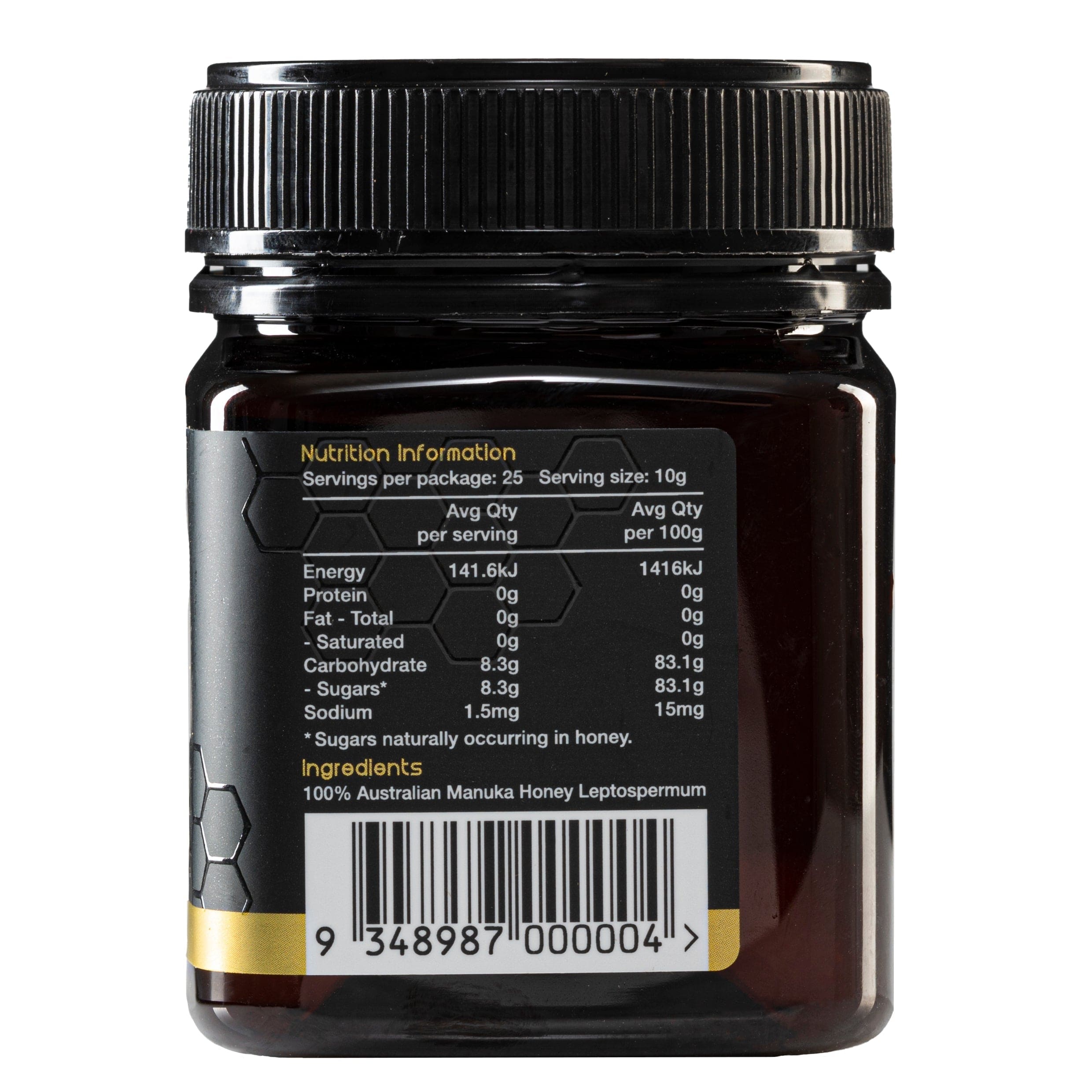 MGO 83 - 100% RAW AUSTRALIAN MANUKA HONEY -Take Daily to boost immunity.  SALE 15% OFF