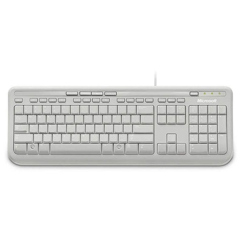 Microsoft Wired Keyboard 600 White